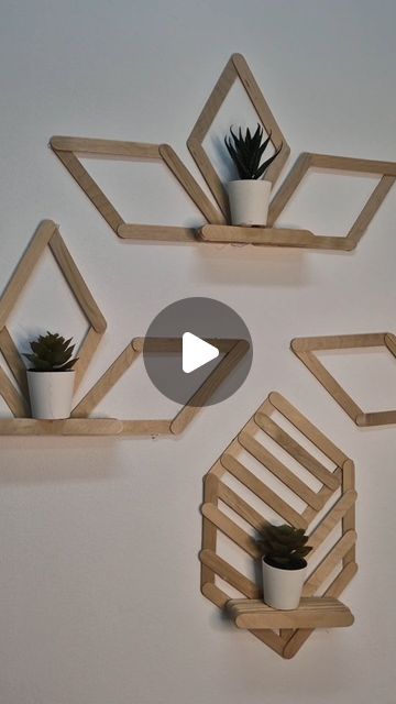 Afra Afsal on Instagram: "Diy wall decor .....   Ice cream stick/ popscicle   #homedecor #diy #popsicleart #diydecor #artgallry #simplecraft" Ice Cream Stick Decoration, Diy Popsicle Stick Crafts Wall Art, Popsicle Stick Wall Decor, Popsicle Stick Shelf, Ice Cream Stick Wall Hanging, Ice Cream Stick Crafts, Craft Stick Projects, Ice Cream Stick Craft, Popsicle Art