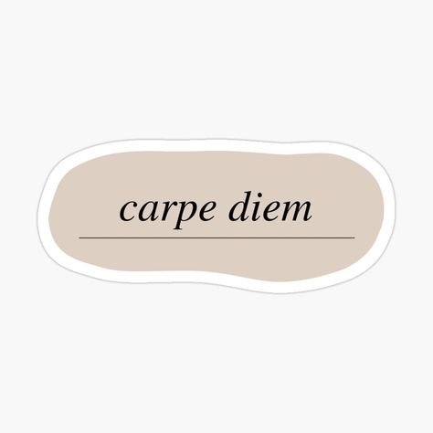 Carpe Diem Stickers, Random Stickers Printable, Wellness Stickers, Dark Academia Stickers, Stickers Aesthetic Printable, Kindle Decor, Movies Stickers, Phrase Stickers, Phone Cover Stickers