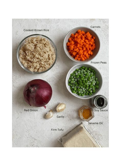 This Easy Vegetable Brown Fried Rice is so simple to make and is so delicious! It's a great way to use up your cooked brown rice and provides a tasty and filling meal that everyone can enjoy! #plantbasedonabudget #brown #fried #rice Vegan Brown Rice Recipes, Blue Zones Recipes, Zone Recipes, Fried Brown Rice, Brown Rice Recipes, Easy Vegetable, Blue Zone, Fried Vegetables, Fried Rice Recipe