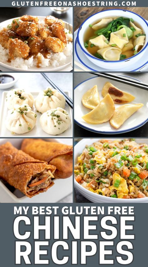 Gluten Free Chinese Recipes, Chinese Recipes Authentic, Chinese Dinner Recipes, Gluten Free Chinese Food, Gluten Free Asian Recipes, Gluten Free Chinese, Chinese Dinner, Gluten Free Main Dishes, Best Gluten Free