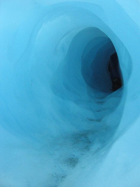 Ice Tunnel, Blue Swatches, Ice Formations, Franz Josef Glacier, Ice Caves, Visible Spectrum, Water River, Snow Falls, Ice Cave