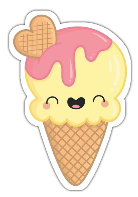 Cute Ice Cream Stickers, Anna Clara, Ice Cream Sticker, Candyland Cake, Candy Images, Ice Cream Theme, Candy Stickers, Candy Theme, Ice Cream Birthday