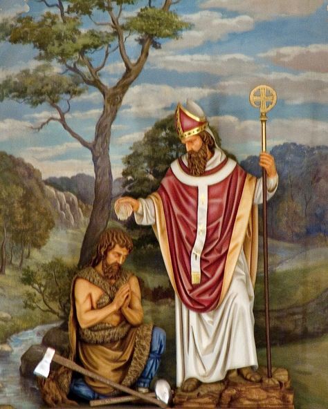 5 June – St Boniface – Martyr, Bishop, the “The Apostle of Germany” –  born Winfrid, Wynfrith, or Wynfryth – (c 673-680 at Crediton, Devonshire, England – martyred 5 June 754 at Dokkum, Freisland (modern Nederlands) – relics interred at Monastery at Fulda, Germany).  Bishop/Archbishop, Martyr, Missionary and Evangelist, Teacher, Writer, Preacher, Theologian, Founder of Schools, Convents, Monasteries and Churches – know Pope Of Rome, St Boniface, Germanic Tribes, Missionary Work, Life Of Christ, Holy Father, Christian Symbols, Anglo Saxon, God The Father