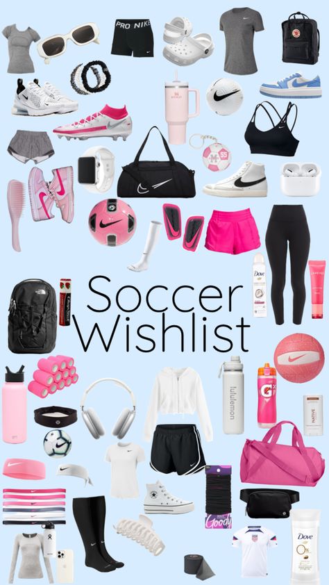 Volleyball Outfits Aesthetic, What I Want For Christmas, Soccer Essentials, Volleyball Outfit, Soccer Bag, Soccer Season, Soccer Outfit, Soccer Inspiration, Soccer Workouts