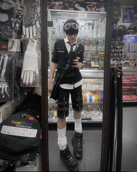 Harajuku Fashion Men, Harajuku Outfit, Harajuku Men, Men Stylish Dress, New Rock, Kinds Of Clothes, Cool Fits, J Fashion, Alternative Outfits