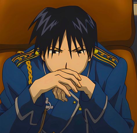 Roy Mustang Pfp, Roy Mustang, Anime Recommendations, Fullmetal Alchemist Brotherhood, Fullmetal Alchemist, Really Funny Pictures, Mythical Creatures, Face Claims, Anime Drawings