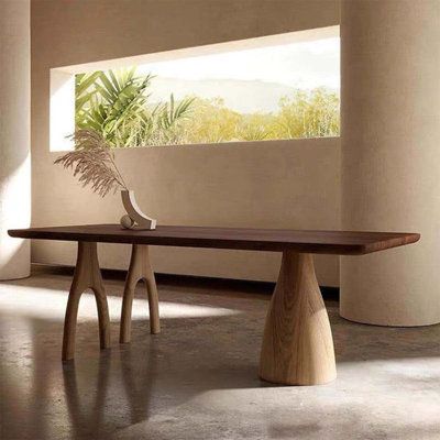 Quirky Dining Table, Luxury Dining Room Tables, Wood Conference Table, Industrial Style Dining Table, Mid Century Modern Dining Room, Solid Wood Kitchens, Esstisch Modern, Modern Dining Room Tables, Table Color