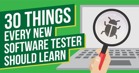 Read "30 Things Every New Software Tester Should Learn" by Heather Reid Qa Tester Software Testing, Qa Tester, Software Tester, Black Box Testing, Regression Testing, Manual Testing, User Story, Software Testing, Medical History