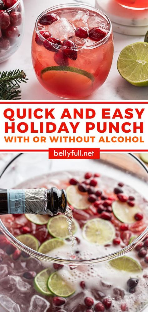 Xmas Alcoholic Punch, Holiday Punch Alcoholic Thanksgiving, Christmas Drinks Nonalcoholic Pitcher, Festive Punch Recipes Alcohol, Holiday Punch Cocktail, Cranberry Drink Recipes Alcoholic, Holiday Wine Punch Recipes, Cranberry Wine Punch, Christmas Holiday Punch Non Alcoholic