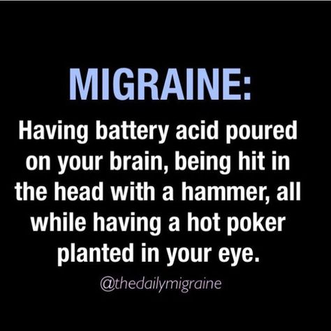 Migraine Quotes, Migraine Humor, Migraine Help, Migraine Pain, Headache Prevention, Natural Headache Remedies, Chronic Migraines, Migraine Relief, Tension Headache