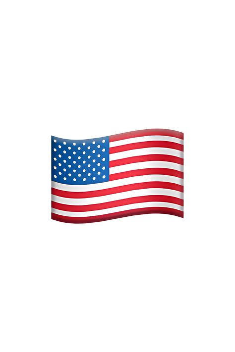 The emoji 🇺🇸 depicts the flag of the United States, consisting of thirteen horizontal stripes alternating red and white, with a blue rectangle in the top left corner containing fifty white stars. Apple Emojis, Flag Emoji, United States Of America Flag, Ios Emoji, Emoji Design, The Emoji, Flag Icon, United States Flag, Affordable Skin Care