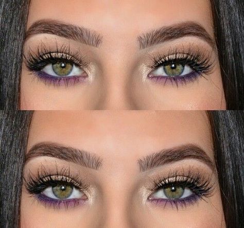 Under Eye Liner, Walmart Makeup, Makeup Looks Winter, Bridal Makeup For Brunettes, Hair Colour For Green Eyes, Natural Eye Makeup Tutorial, Green Smokey Eye, Makeup Looks For Green Eyes, Makeup Advice