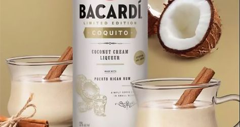 Bacardi Coquito, Coquito Drink, Traditional Christmas Drinks, Festive Holiday Drinks, Liquor Recipes, Cream Liqueur, Tres Leches Cake, Boozy Drinks, Rum Cocktail