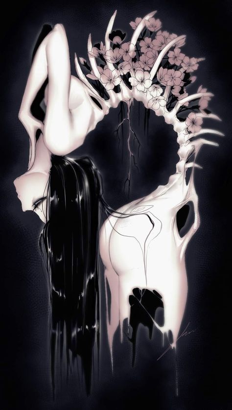 Edgy Poses Drawing Reference, Dark Feminine Drawings, Body Bases Female, Edgy Gore Art, Victorian Drawings, Exaggerated Art, Sa Art, Decay Art, Light Drawing