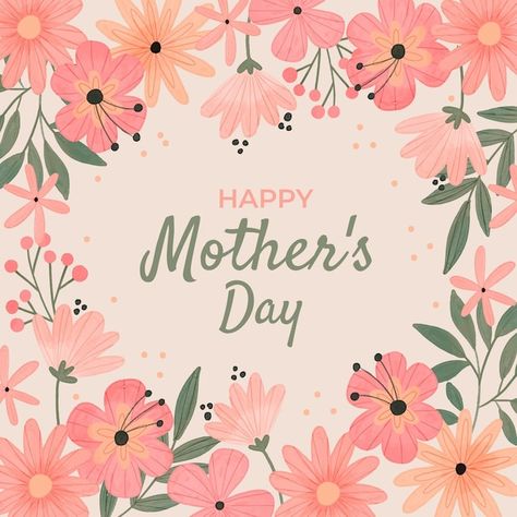 Mother's Day Illustration, Baby Logo Design, Mother's Day Banner, Happy Mom Day, Happy Mothers Day Wishes, Mother's Day Craft, Mothers Day Poster, Mother's Day Activities, Bloom Where Youre Planted