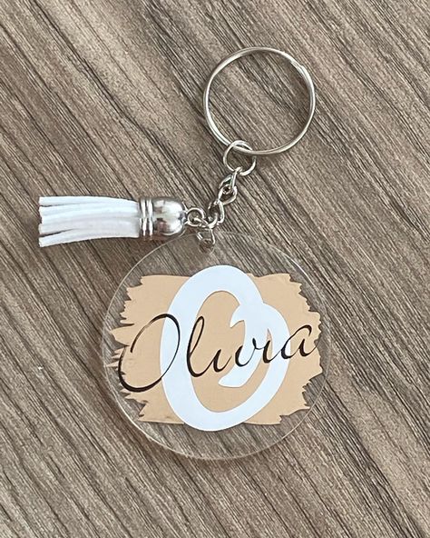 Cricut Keychains, Name Keyrings, Hen Party Favours, Personalised Keyrings, Acrylic Keyring, Wedding Name, Everyday Gifts, Shop Ideas, Custom Keychain