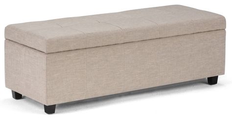 Castleford Upholstered Storage Bench Fabric Coffee Table, Shoji Room Divider, Fabric Storage Ottoman, Entryway Bench Storage, Room Divider Screen, Upholstered Storage Bench, Entryway Bedroom, Entry Way Design, Entryway Storage