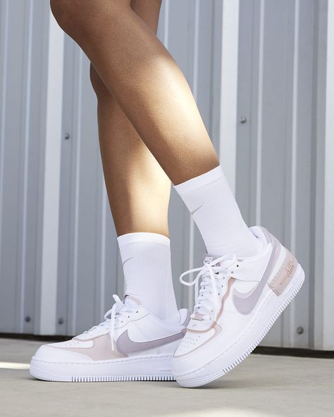 Cheap Air Force 1, Nike Air Force 1 Shadow, Air Force 1 Shadow, New Nike Air Force, Custom Air Force 1, Cheap Nikes, Air Force Ones, Nike Sports, Nike Shoes Women