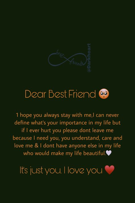 Please Dont Leave Me Quotes Friends, Best Friend Thoughts In English, Friendship Quotes For Bestie, Friendship Day Caption For Best Friend, Male Best Friend Birthday Quotes, Friendship Day Text, Lines For Bestie, Friendship Day Thoughts, Best Friends Day Quotes