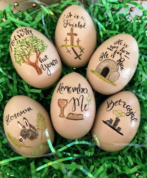 Easter Advent, Easter Egg Ideas, Christ Centered Easter, Creative Easter Eggs, Egg Ideas, Painted Eggs, Easter Images, Easter Egg Designs, Easter Egg Crafts