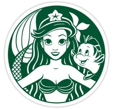 Ariel starbucks logo Vinyl Tomer Hanuka, Beginner Cricut, Silhouette Disney, Movie Crafts, Otto Schmidt, Idee Cricut, Mermaid Svg, Images Disney, Arthur Rackham