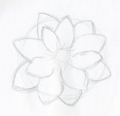 Easy Lotus Flower Drawings Lotus Flower Drawing Simple Step By Step, Flower Drawings Simple, Library Clipart, Lotus Flower Drawing, Lotus Drawing, Easy Tattoo, Easy Flower Drawings, Pencil Drawings Of Flowers, Flowers Simple