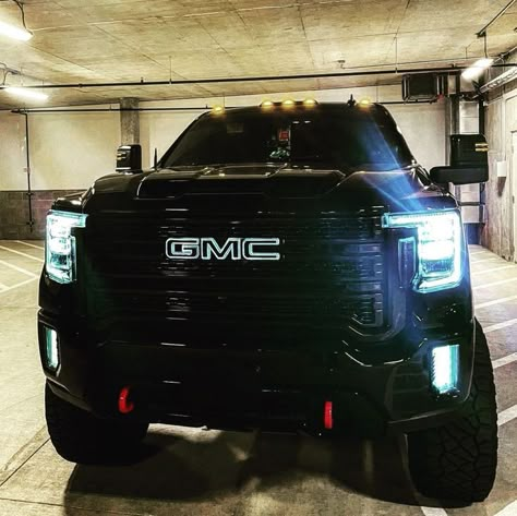 Gmc Denali Truck, Denali Truck, Gmc Sierra Denali, American Pickup Trucks, Chevy Trucks Silverado, Sierra Denali, Gmc Yukon Denali, Black Truck, Yukon Denali