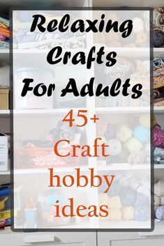 Relaxing Crafts For Adults: What Are Some Options? – Artisan Shopper Fun Simple Crafts For Adults, Craft Of The Month, Soothing Crafts For Adults, Yarn Crafts For Adults Easy Diy, Hand Crafts For Adults, One Day Crafts For Adults, Crafts For A Group Of Women, Practical Crafts For Adults, Easy Craft Projects For Adults