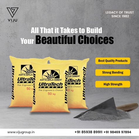 Cement Poster Design, Cement Creative Ads, Cement Ads, Concrete Construction, Happy Rakshabandhan, Social Media Design Inspiration, Wedding Saree, Creative Ads, Creative Posters