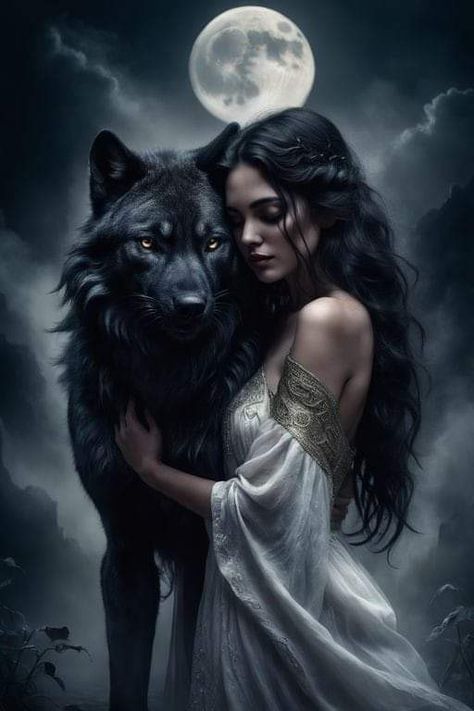 Werewolf Book Covers, Wolf Goddess, Werewolf Books, Wolf People, Werewolf Aesthetic, Wolves And Women, Wolf Photography, Fantasy Wolf, Wolf Spirit Animal