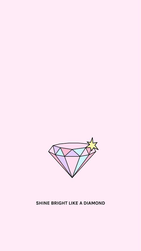 Diamond Wallpaper Backgrounds, Pink And Gold Aesthetic, Rose Gold Marble Wallpaper, Pink Diamond Wallpaper, Gold Marble Wallpaper, Diamonds Wallpaper, Lockscreen Background, Shine Like A Diamond, Arte Do Kawaii