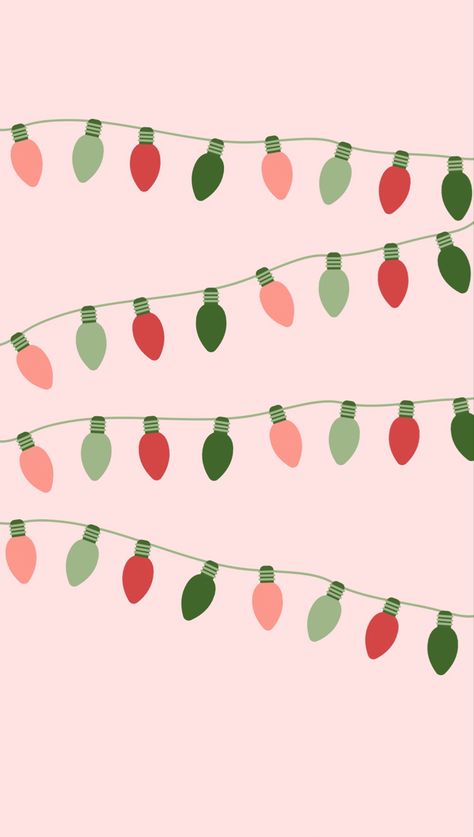 Cute Christmas Lights Wallpaper, Christmas Lights Backgrounds Wallpapers, Christmas Lights Widget, Pink And Green Christmas Wallpaper, Watercolor Christmas Wallpaper, Christmas Light Wallpaper, Pastel Christmas Aesthetic, Christmas Light Background, Christmas Wallpaper Ipad