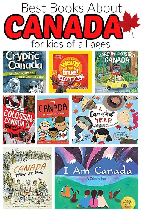 Canada Unit Study, Canada Preschool, Canada For Kids, Canadian Social Studies, Canada Day Crafts, Canada Project, All About Canada, About Canada, Social Studies Education