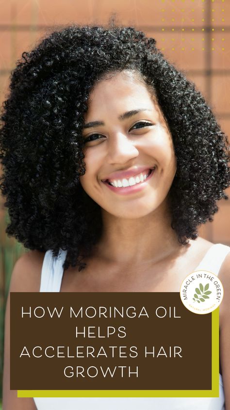 You can never get enough of the goodness that Moringa provides. The benefit you can gain goes beyond nutrition — it's even helpful to skin and hair. #HealthyHairJourney #NaturalHairCare #HairGrowth #MoringaBenefits #HairHealth Moringa Benefits, Accelerate Hair Growth, Moringa Oil, Maintaining Healthy Hair, Healthy Hair Journey, Baby Skin Care, Natural Haircare, Promotes Hair Growth, Hair Health