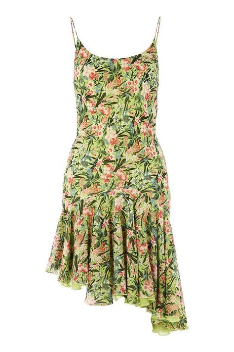 **Calloway Dress by Unique Casual Floral Dress, Green Silk Dresses, Cute Floral Dresses, Dresses Boho, Flirty Dresses, Spring Floral Dress, Topshop Dresses, Spaghetti Strap Dress, Floral Dresses