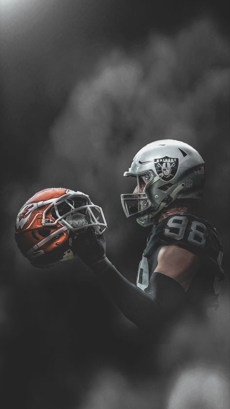 Josh Jacobs Raiders Wallpaper, Maxx Crosby Raiders Wallpaper, Max Crosby Raiders, Raiders Background, Raiders Wallpaper Iphone, Raiders Aesthetic, Nfl Wallpaper Iphone, Las Vegas Raiders Wallpaper, American Football Wallpaper