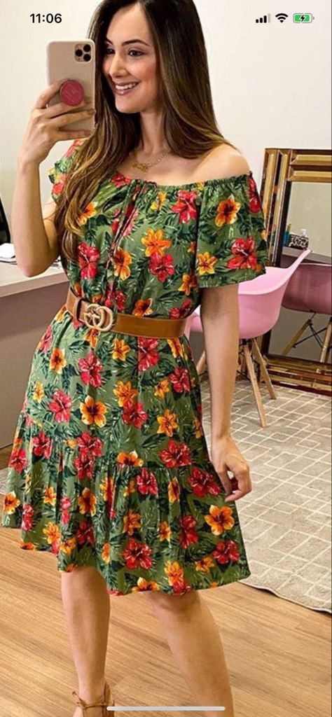 Floral Outfit, Dressmaking, Flower Patterns, Cute Dresses, Off Shoulder Dress, Summer Dresses, Lingerie, Plus Size, Womens Dresses