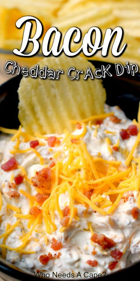 Sour Cream Ranch Bacon Cheese Dip, Bacon Bacon Dip, Halftime Bacon Cheese Dip, Bacon Bacon Dip Tastefully Simple, Bacon Cheddar Dip Cold, Dips With Bacon And Cream Cheese, Cheesy Bacon Ranch Dip, Bacon Ranch Dip Recipe, Bacon Sour Cream Dip