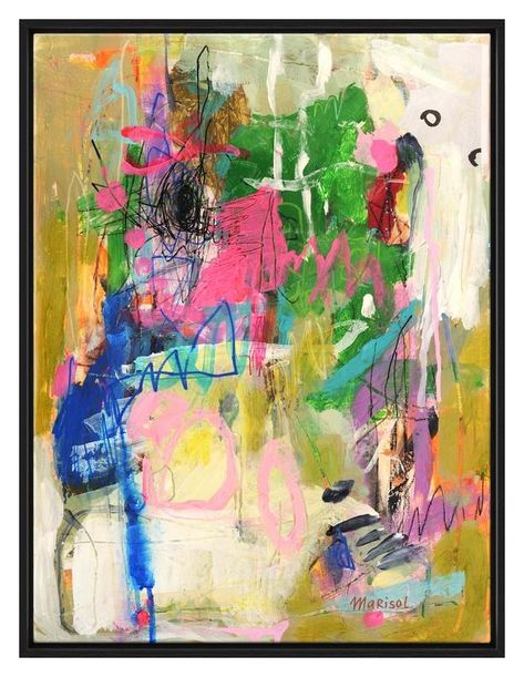 Bosa Nova Love Affair on Artfully Walls #abstract #pink #green #blue #yellow #black #stellarspaces #styleithappy #dreamhome  #interiorlovers #designinspo #decorinspo #interiordecor #interiordesign  #artfullywalls #gallerywall #gallerywallinspo #artprints #stellarspaces #homeinspiration #styleithappy #interiorlovers #interiorstyling #styleithappy #artfullywalls #gallerywall #gallerywalldecor #gallerywallinspo #artprints #affordableart #affordableartprints #wheretobuyart Artfully Walls, Intuitive Art, Art Calendar, Gallery Wall Decor, Abstract Expressionism Painting, Affordable Art Prints, Affordable Art, Love Affair, Life Art