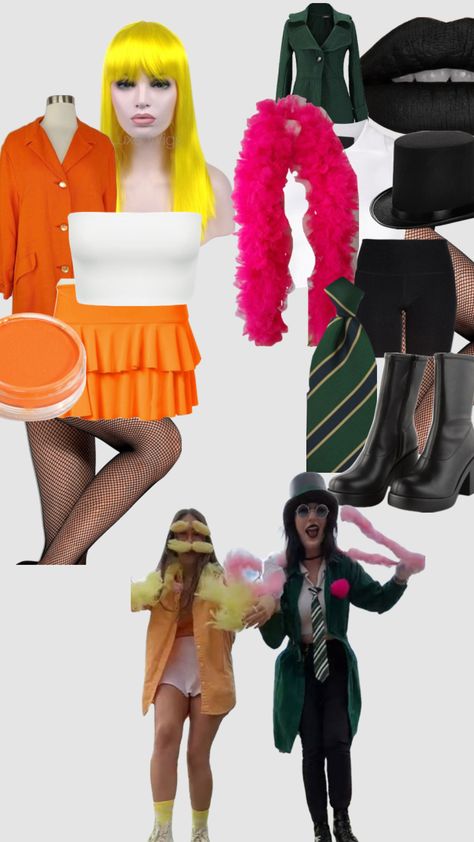 Halloween ideas pt1 | if ur gonna look at more pls like (not being rude) #outfitinspo #outfitinspohalloween #halloween #lorax #onceler Onceler Costume, Lorax Onceler, Lorax Costume, Matching Halloween Costumes, Trio Halloween Costumes, Matching Halloween, Halloween Inspo, The Lorax, Outfits Casuales