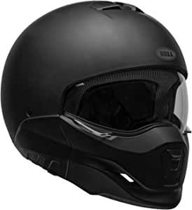 Matte Black Helmet, Modular Motorcycle Helmets, Motorcycle Protective Gear, Biker Helmets, Helmet Concept, Bell Helmet, Custom Motorcycle Helmets, Black Helmet, Racing Helmets