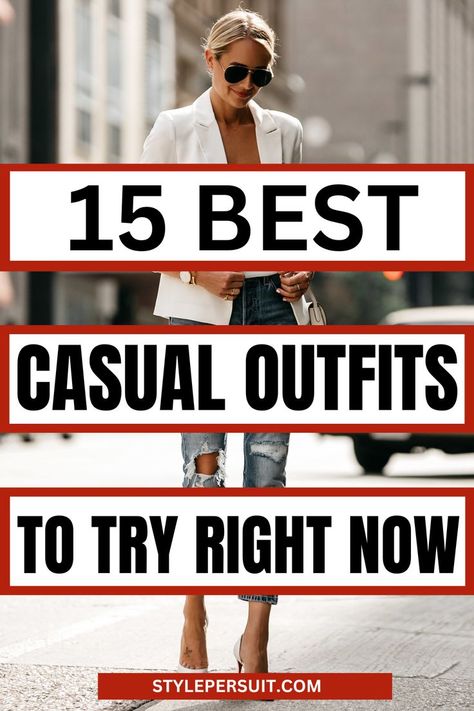 In the realm of fashion, finding the perfect balance between comfort and style is key to creating a versatile wardrobe. Whether you're heading to work, attending a party, celebrating a birthday, or just enjoying a casual day out, having a collection of trendy and cute outfits can enhance your overall style. Here are 20 classy and chic casual outfits that will effortlessly elevate your fashion game for various occasions. #fashion #outfits #dress Birthday Party Outfit Women, Birthday Outfit For Women, Party Outfits For Women, Casual Outfit Ideas, Outfits Dress, Birthday Party Outfits, Classy Casual Outfits, Chic Casual, Gameday Outfit