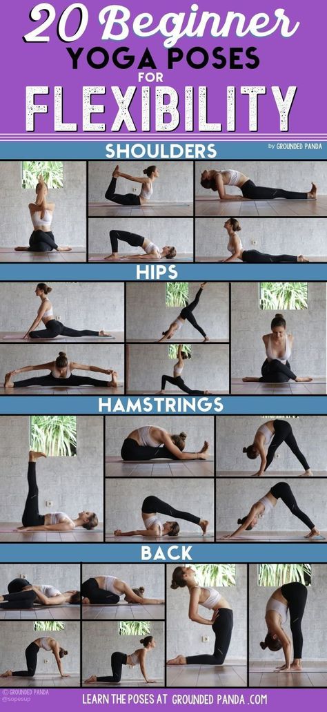 Beginner Yoga Poses for Flexibility Printable Makeup, Yoga Poses For Flexibility, Beginner Yoga Poses, Beginner Workouts, Ashtanga Vinyasa Yoga, Beginner Yoga Workout, Beginner Makeup, Latihan Yoga, Yoga Beginners