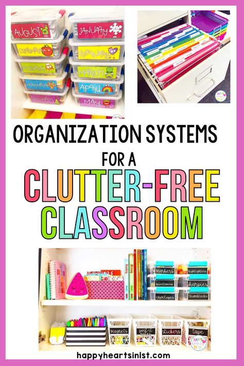 Organisation, Classroom Supplies Organization, Kindergarten Classroom Organization, Kindergarten Organization, Classroom Organization Elementary, Organization Systems, Clutter Free Classroom, Teaching Organization, Classroom Hacks