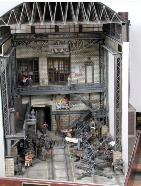 Model Diorama, Diorama Ideas, Model Tanks, Wargaming Terrain, Military Modelling, Military Diorama, Tiny World, Model Train Layouts, Miniature Model