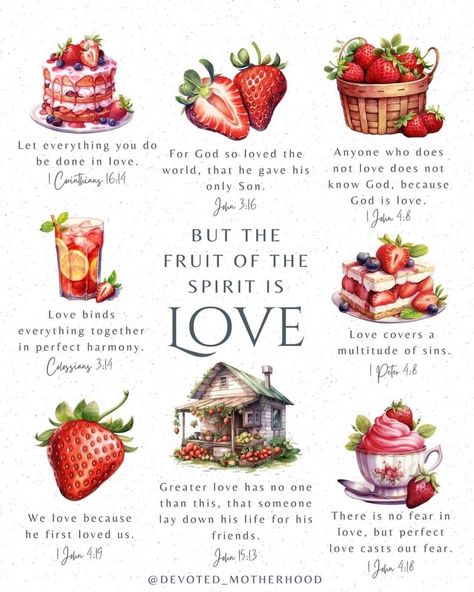 Fruits Of The Spirit Printable, Fruit Of Spirit, Scripture Cards Printable, Making Posters, Christian Girlie, Bible Clipart, The Fruits Of The Spirit, Scriptures For Kids, Fruits Of The Spirit