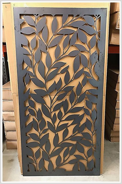 Outdoor Privacy Screens - Get It Immediately! For more details, click to visit Amazon.com. Outdoor Privacy Screens, Metal Wall Art Panels, Decorative Metal Screen, Metal Garden Gates, Jaali Design, Rust Colour, Laser Cut Screens, Laser Cut Panels, Motif Art Deco