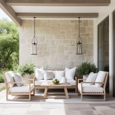 Wind The Key (@windthekey) • Instagram photos and videos Modern Farmhouse Outdoor Patio, Farmhouse Outdoor Living, White Dining Rooms, Deck Styling, Coastal House Exterior, Blue And White Dining Room, Alfresco Ideas, Country Patio, House And Wilson