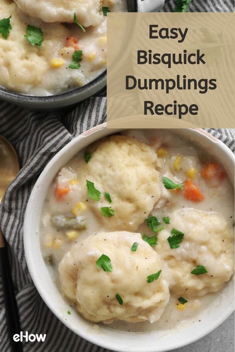 Old Fashioned Chicken And Dumplings 12 Tomatoes, Nightshade Recipes, Bisquick Dumplings Recipe, Twelve Tomatoes, Bisquick Dumplings, Creamy Chicken And Dumplings, Bisquick Chicken, Chicken And Dumplings Recipe, Chicken Aprons