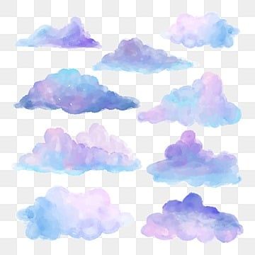 Awan Aestethic, Note Illustration, Box Png, Title Boxing, Pink Png, Cloud Vector, Pink Cloud, Cat Air, Blue Clouds